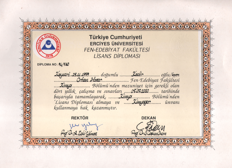 Lisans Diploması